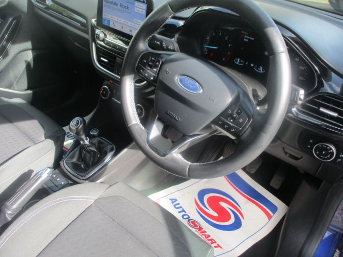 Ford Fiesta 1.0 EcoBoost Titanium 5dr Hatchback Petrol Blue