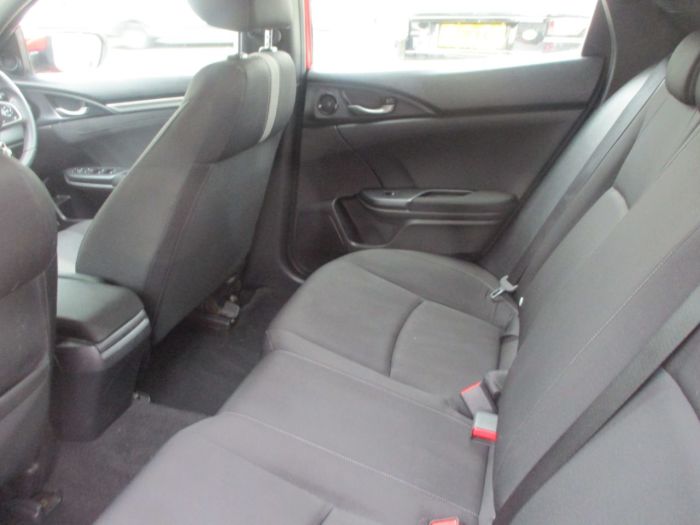 Honda Civic 1.0 VTEC Turbo 126 SE 5dr-Nav Hatchback Petrol Red