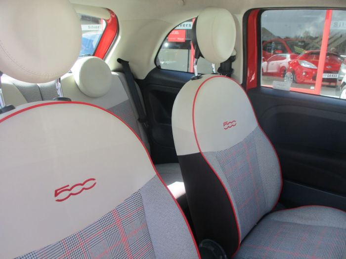 Fiat 500 1.2 Lounge 3dr Hatchback Petrol Pink
