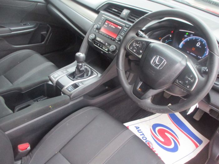 Honda Civic 1.0 VTEC Turbo 126 SE 5dr-Nav Hatchback Petrol Red